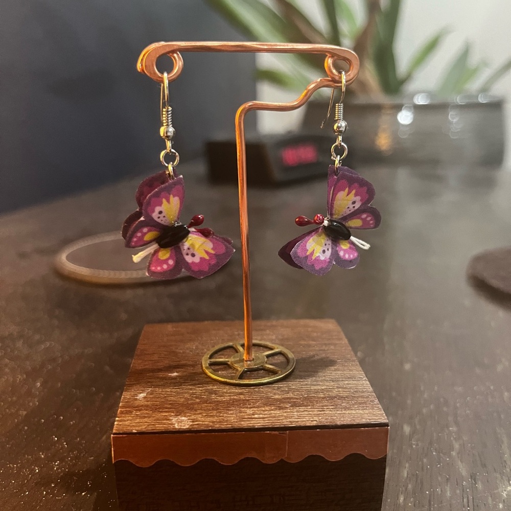 Butterfly earrings